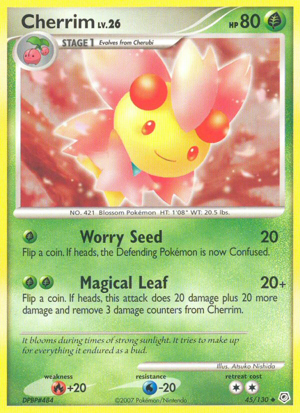 Cherrim — illustrated card