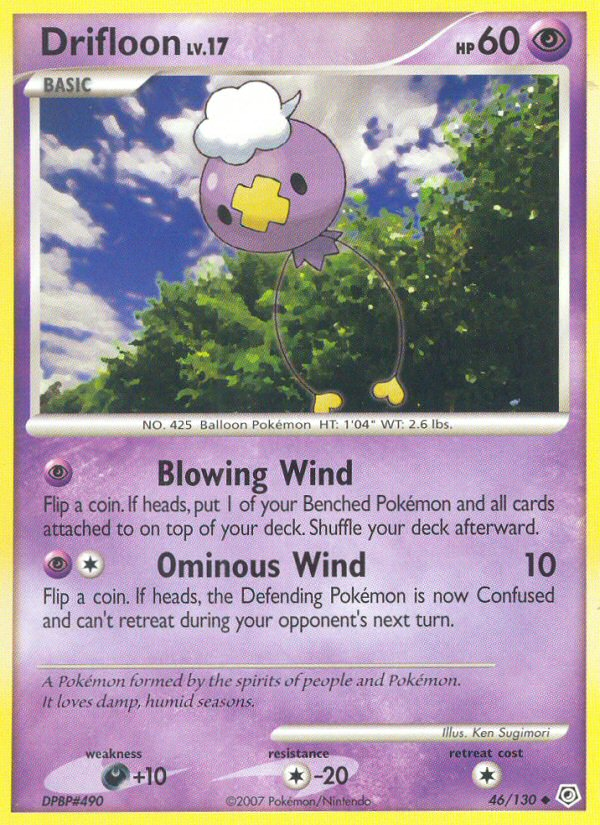 Drifloon — illustrated card