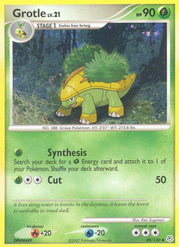 Grotle — illustrated card