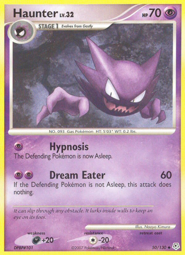 Haunter — illustrated card