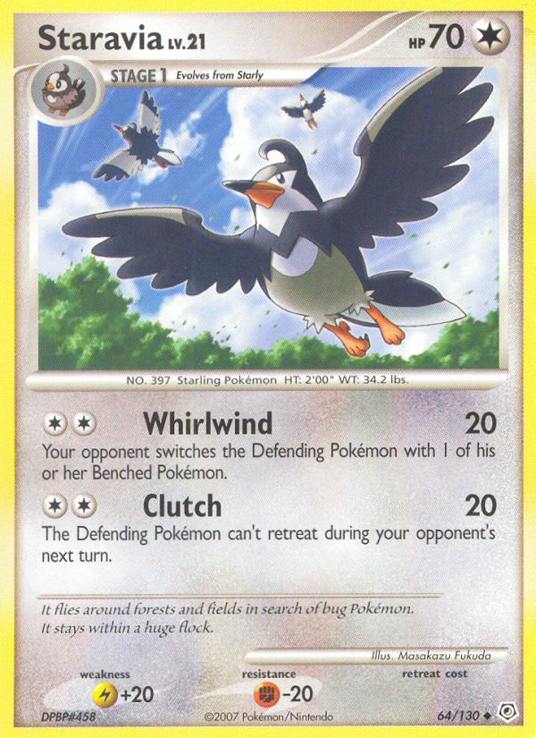 Staravia — illustrated card