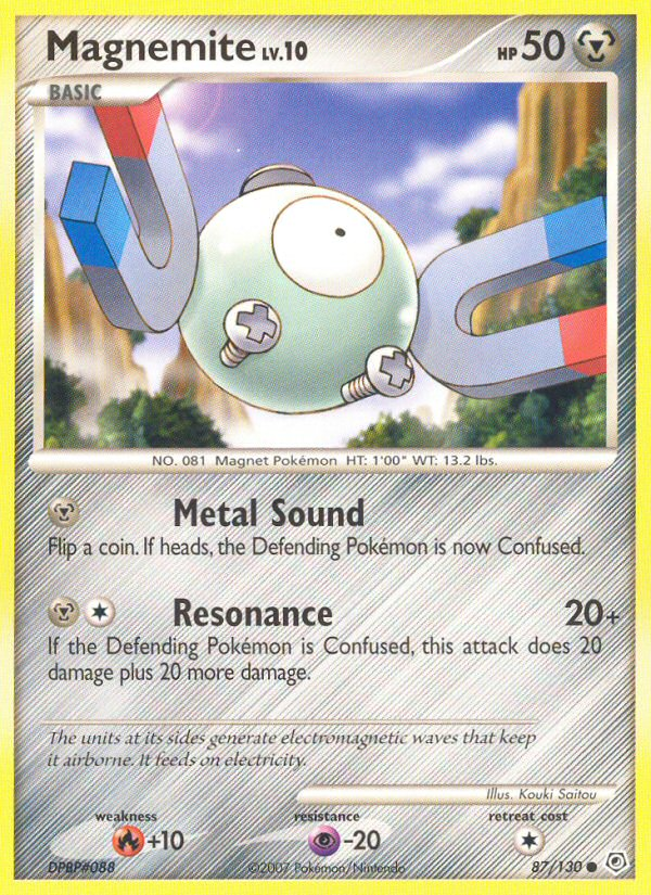 Magnemite — illustrated card
