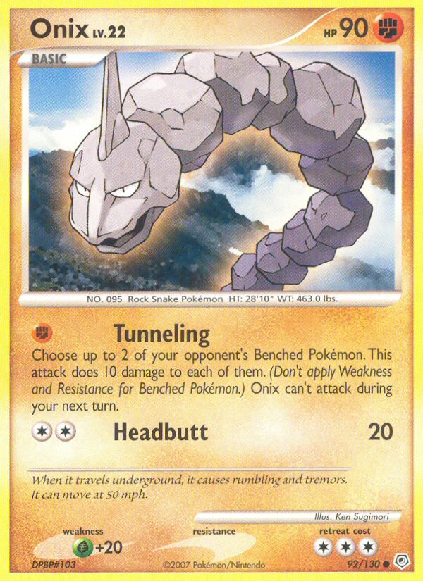 Onix — illustrated card