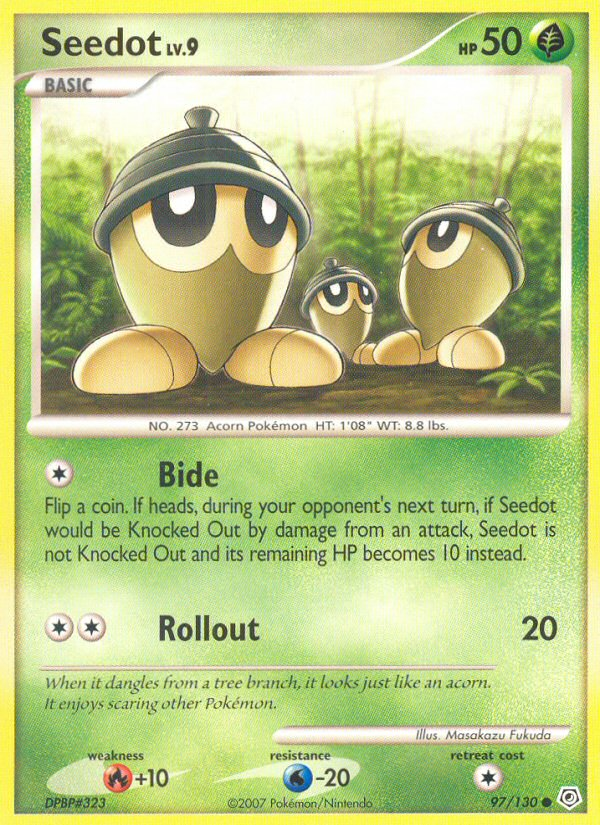 Seedot — illustrated card