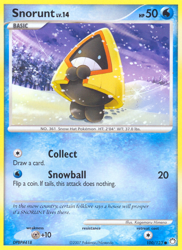 Snorunt — illustrated card