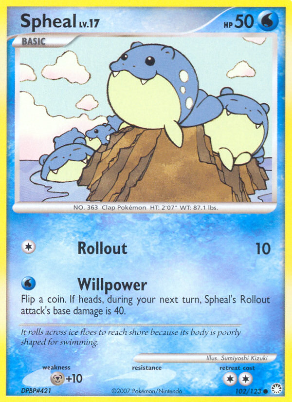 Spheal — illustrated card