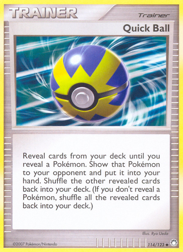 Quick Ball — illustrated card