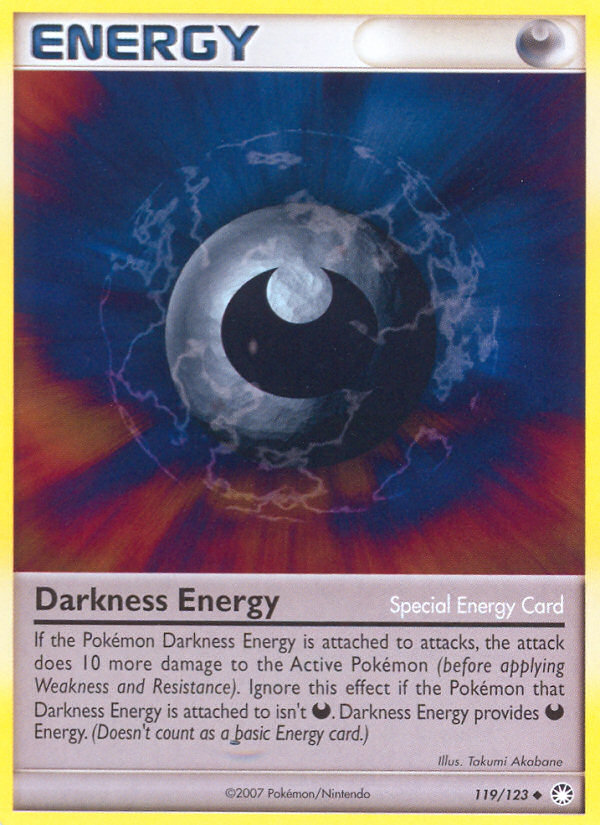 Darkness Energy — illustrated card