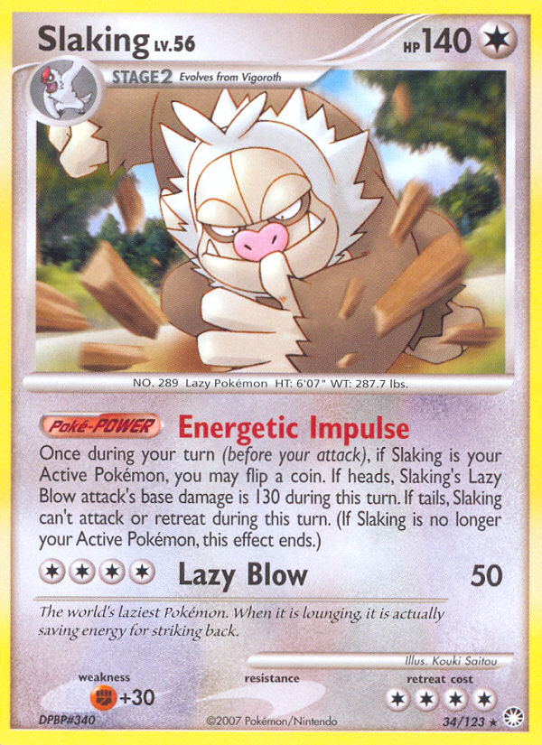 Slaking — illustrated card