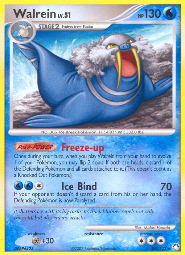 Walrein — illustrated card