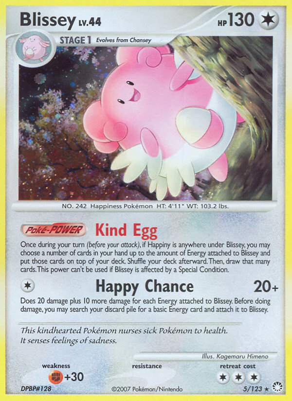 Blissey — illustrated card