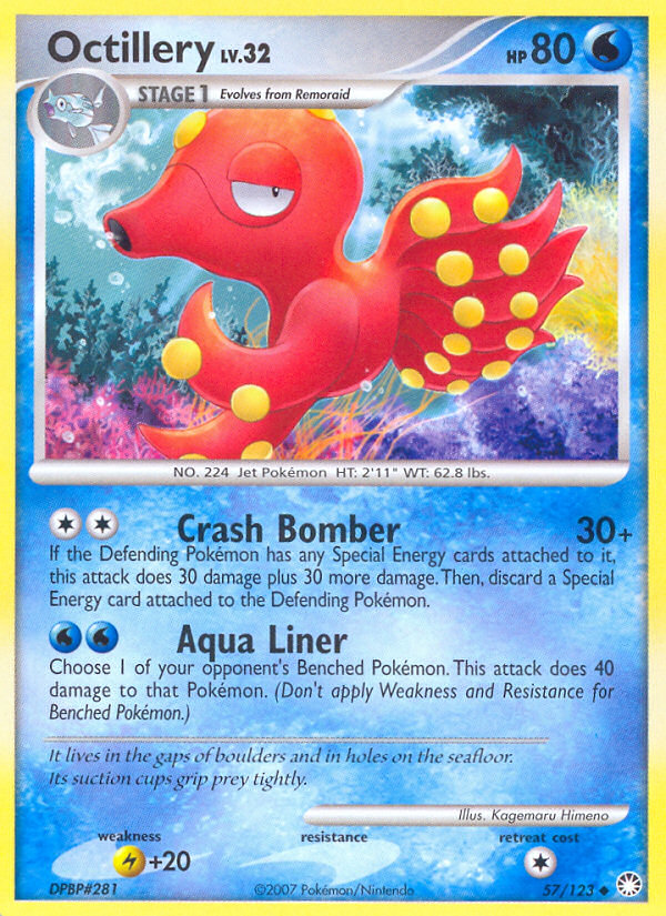 Octillery — illustrated card