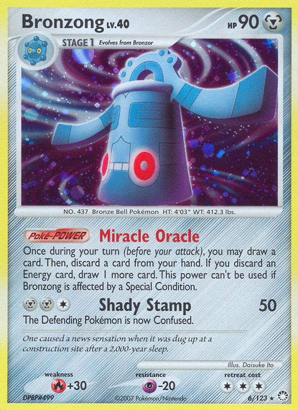 Bronzong — illustrated card