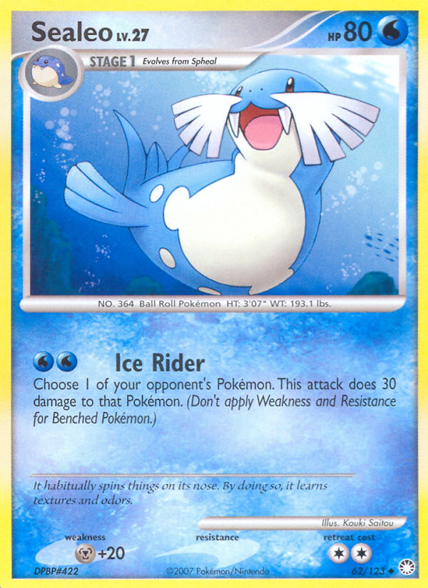 Sealeo — illustrated card
