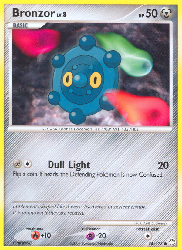 Bronzor — illustrated card