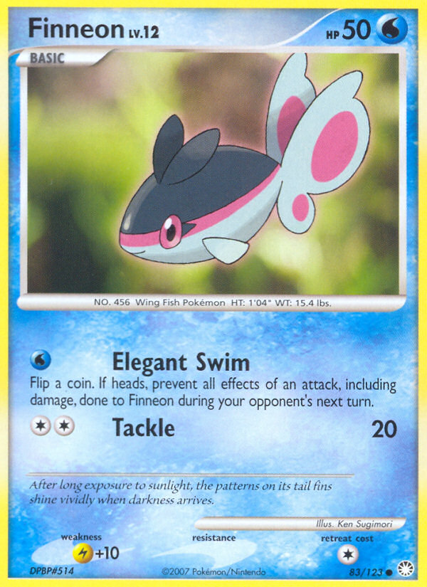 Finneon — illustrated card