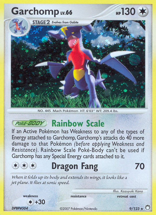 Garchomp — illustrated card