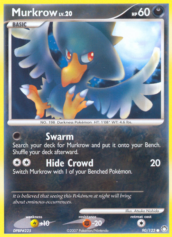 Murkrow — illustrated card