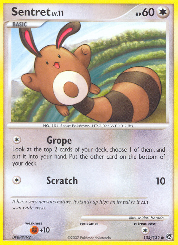 Sentret — illustrated card