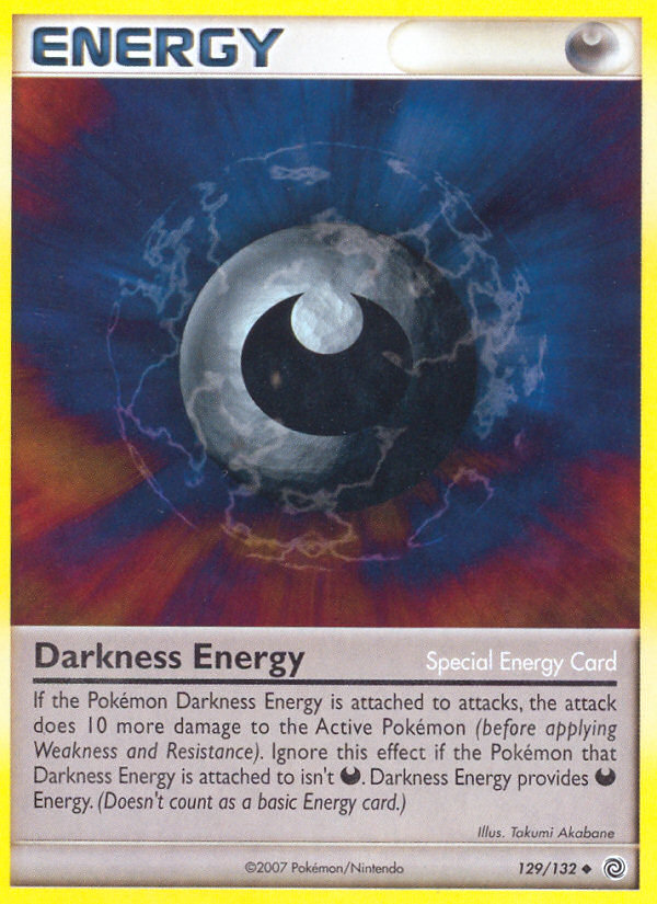 Darkness Energy — illustrated card