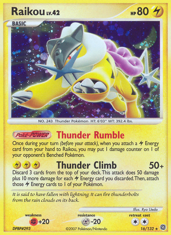 Raikou — illustrated card