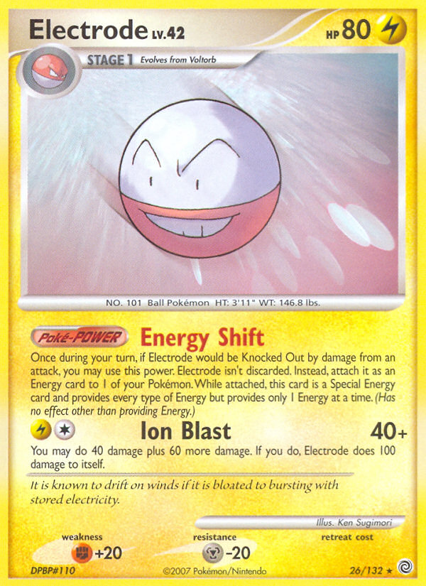 Electrode — illustrated card