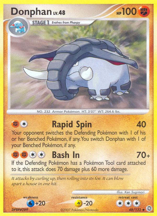 Donphan — illustrated card