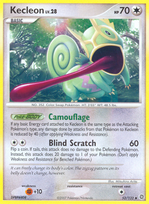Kecleon — illustrated card