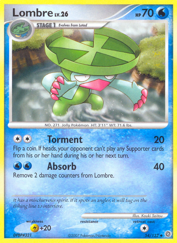 Lombre — illustrated card