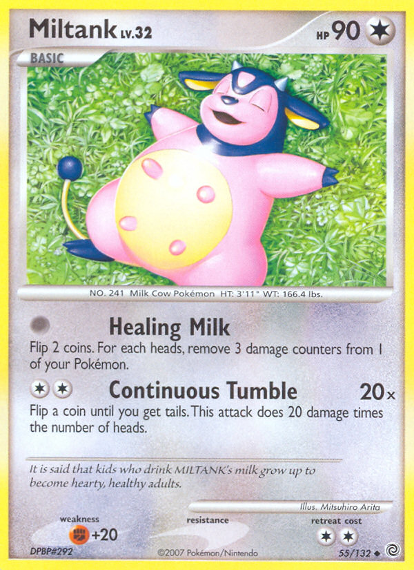 Miltank — illustrated card