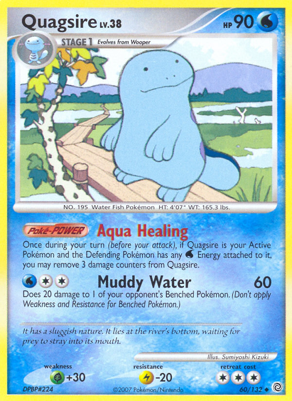 Quagsire — illustrated card