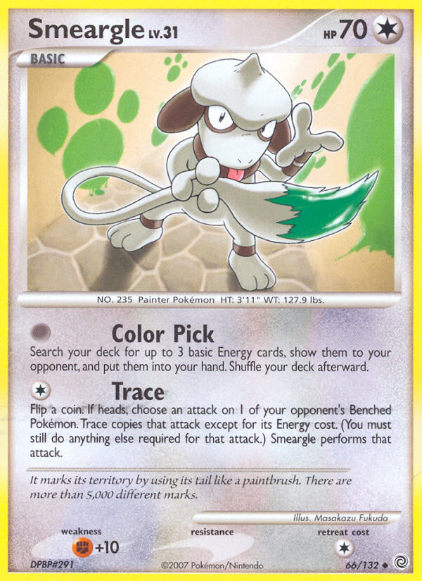 Smeargle — illustrated card