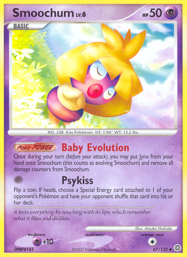Smoochum — illustrated card