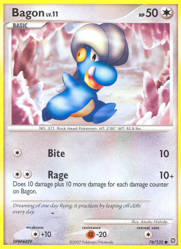 Bagon — illustrated card