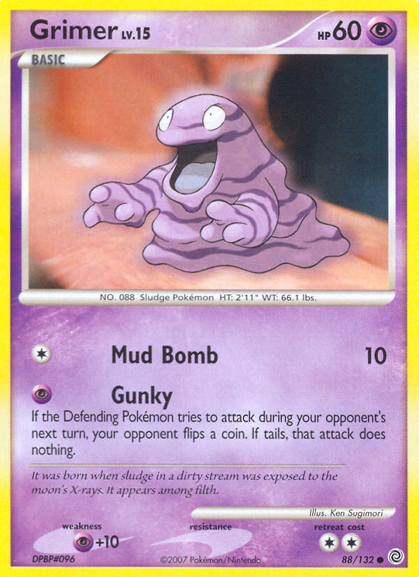 Grimer — illustrated card