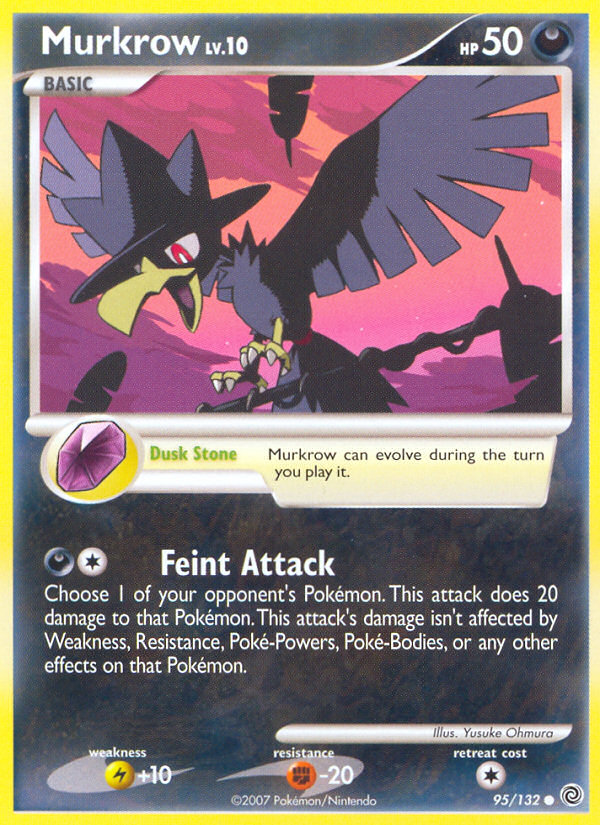Murkrow — illustrated card
