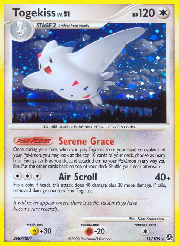 Togekiss — illustrated card