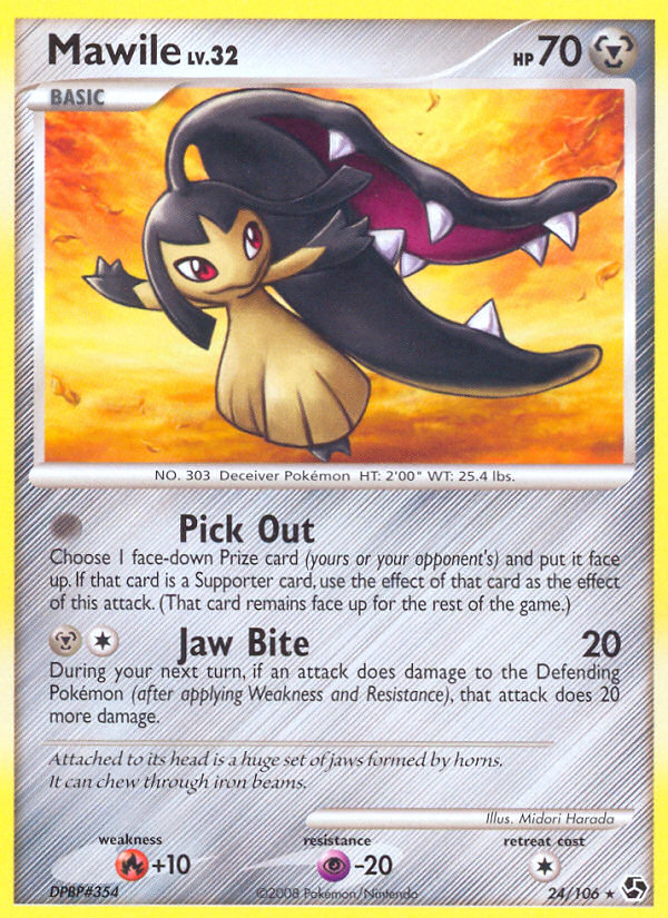 Mawile — illustrated card