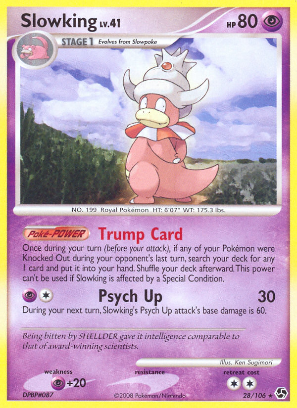 Slowking — illustrated card
