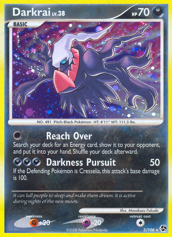Darkrai — illustrated card