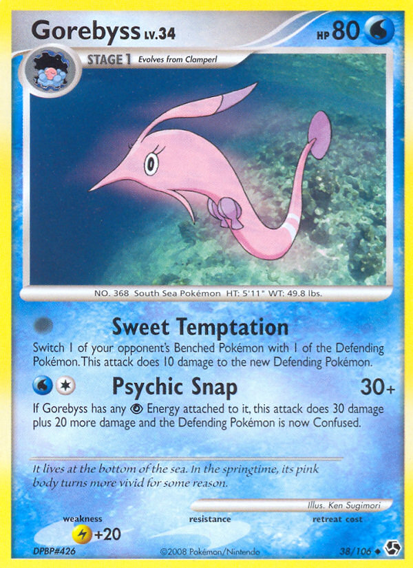 Gorebyss — illustrated card