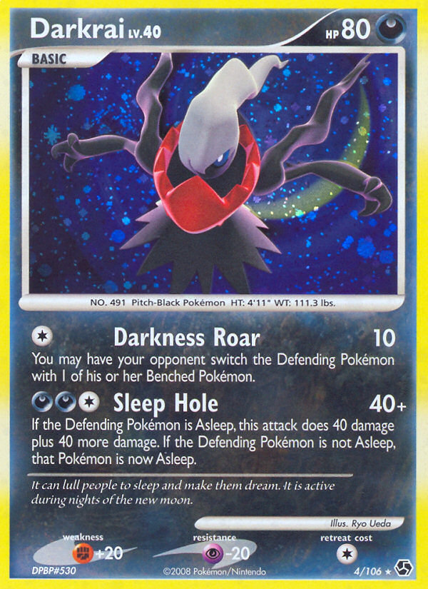 Darkrai — illustrated card