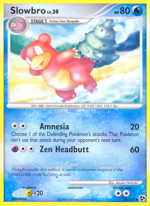 Slowbro — illustrated card