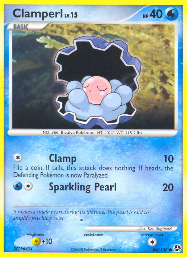 Clamperl — illustrated card