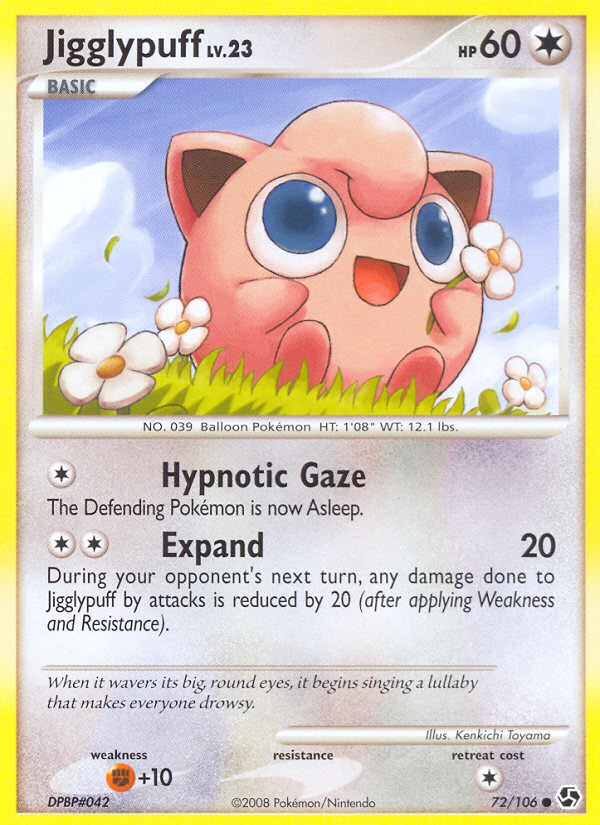 Jigglypuff — illustrated card