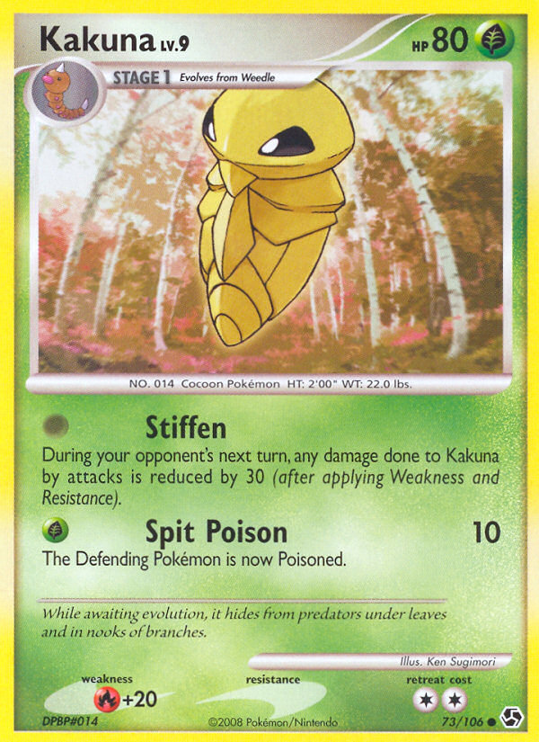 Kakuna — illustrated card