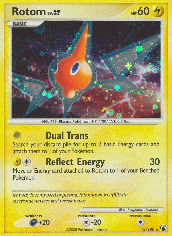 Rotom — illustrated card