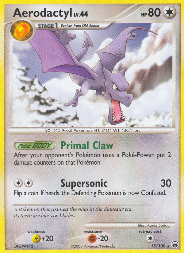 Aerodactyl — illustrated card
