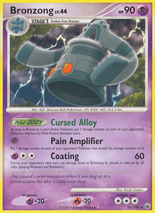 Bronzong — illustrated card