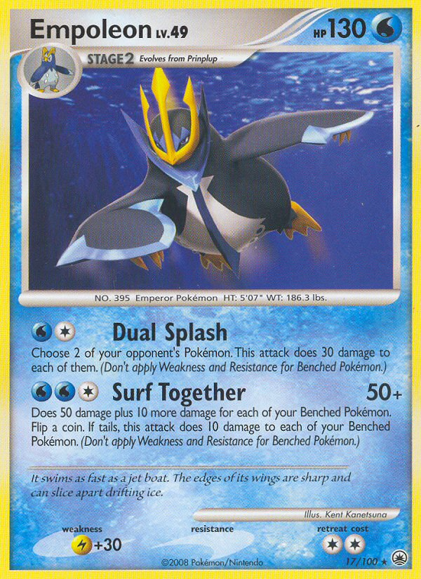 Empoleon — illustrated card
